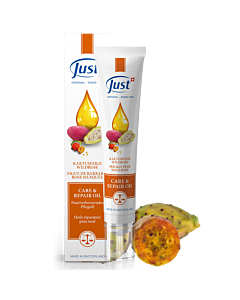 A photo of JUST care and repair oil