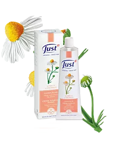 A photo of JUST chamomile hand cream