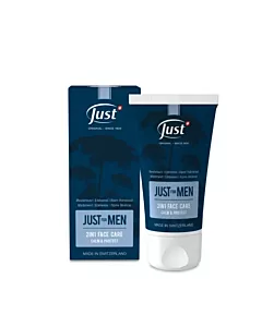 A photo of JUST for men 2in1 face care